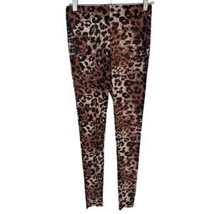 Cheetah Mesh Tights/Leggings - Small